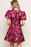 VESTIDO MINI TEJIDO BLOOM RHAPSODY