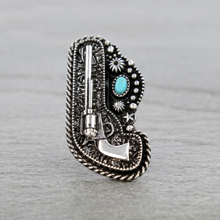 Licensed to Carry Western Style Ring