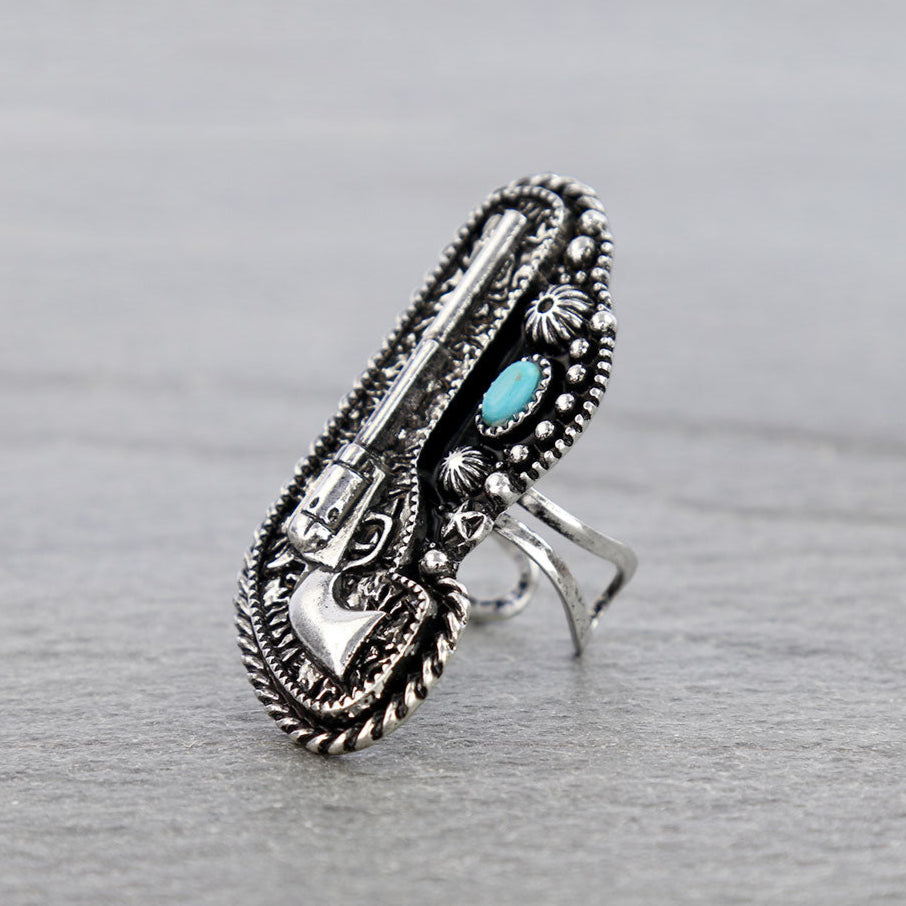 Licensed to Carry Western Style Ring