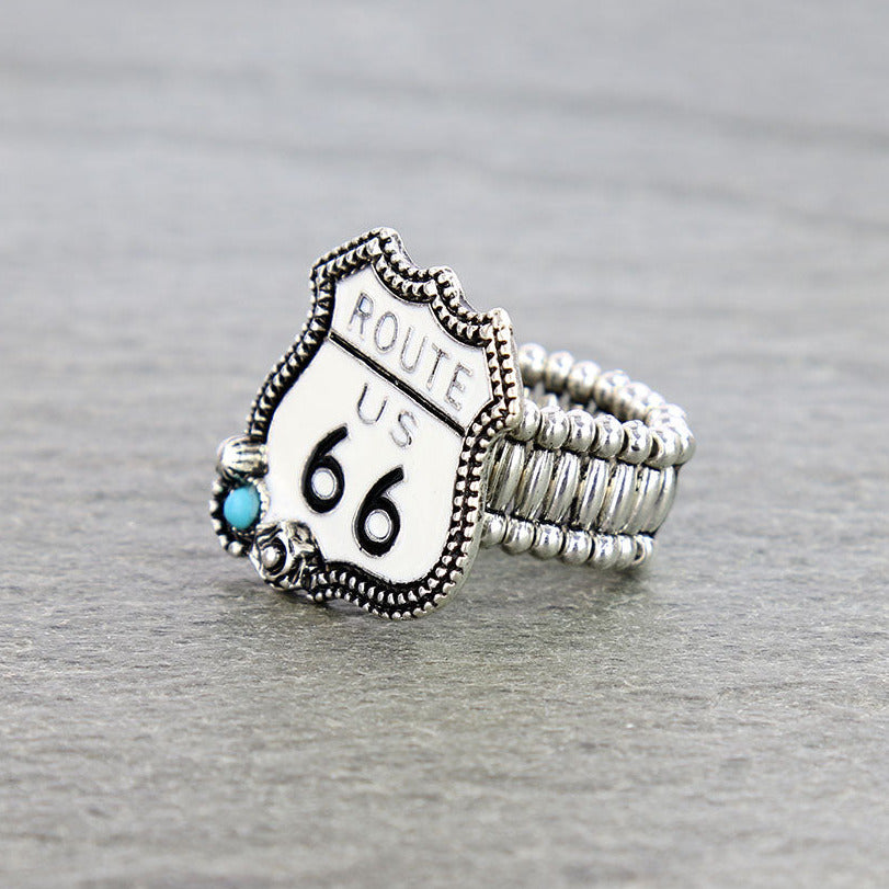 Western Route 66 Road Trip Ring