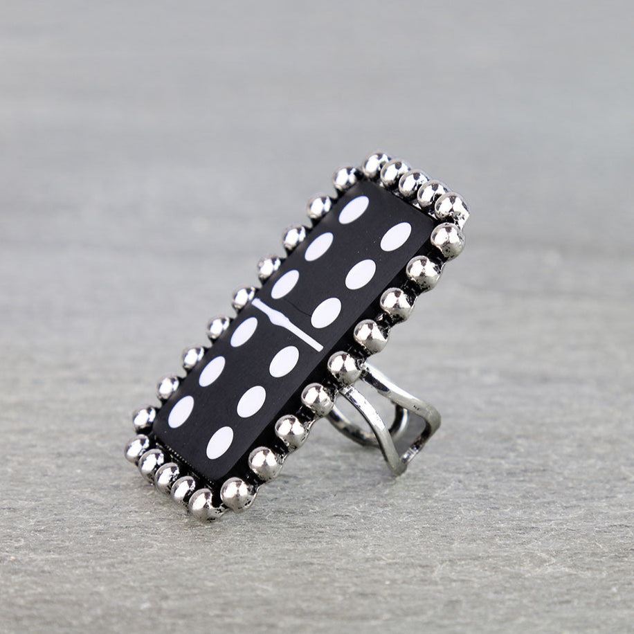Roll The Dice Western Cuff Ring