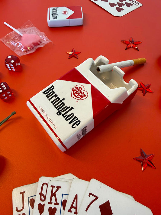 Cig Love On Fire Ashtray