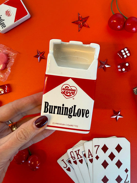 Cig Love On Fire Ashtray