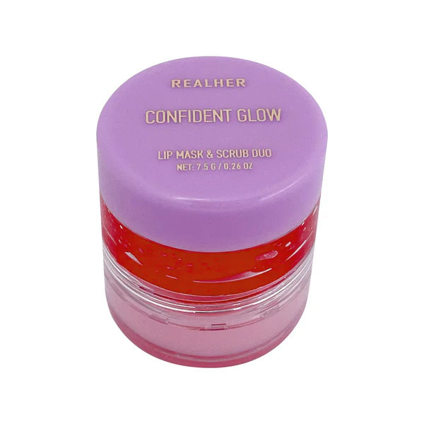 REALHER Lip Mask & Scrub Duo Set