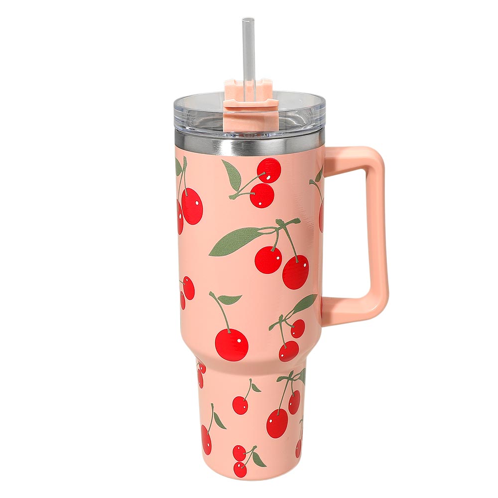 Cherry Up 40oz Stainless Steel Travel Tumbler