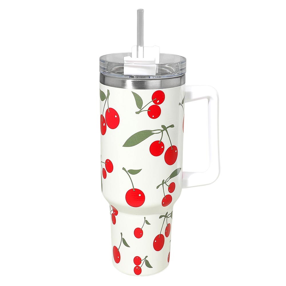 Cherry Up 40oz Stainless Steel Travel Tumbler