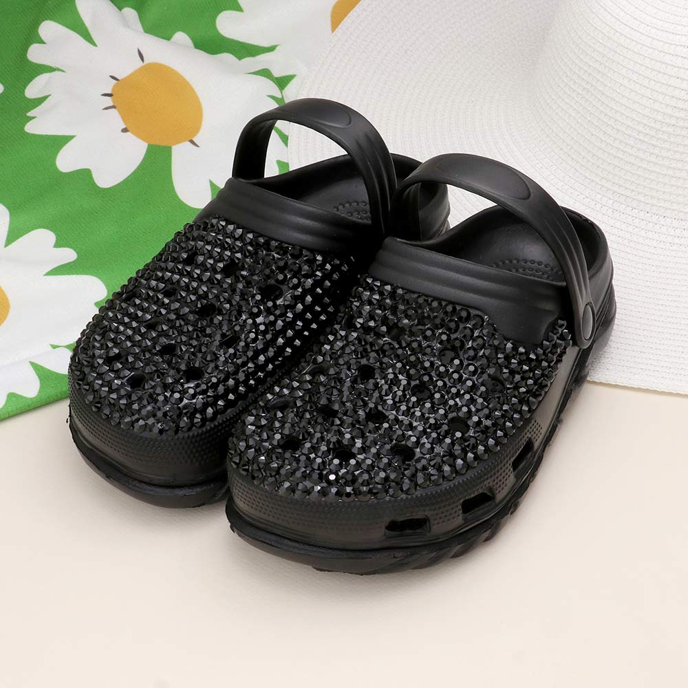 Bling Rubber Gummy Clog Slippers