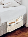 Calliope Macrame Storage Boho Bed Sofa Organizer