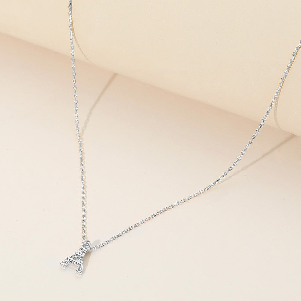 Paris at Heart Eiffel Tower Pendant Necklace