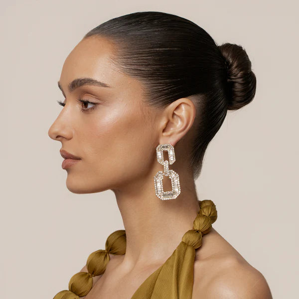 Windows of Wonder CZ Gold Filled Earrings