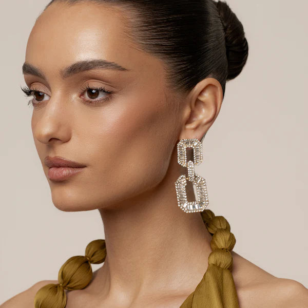 Windows of Wonder CZ Gold Filled Earrings