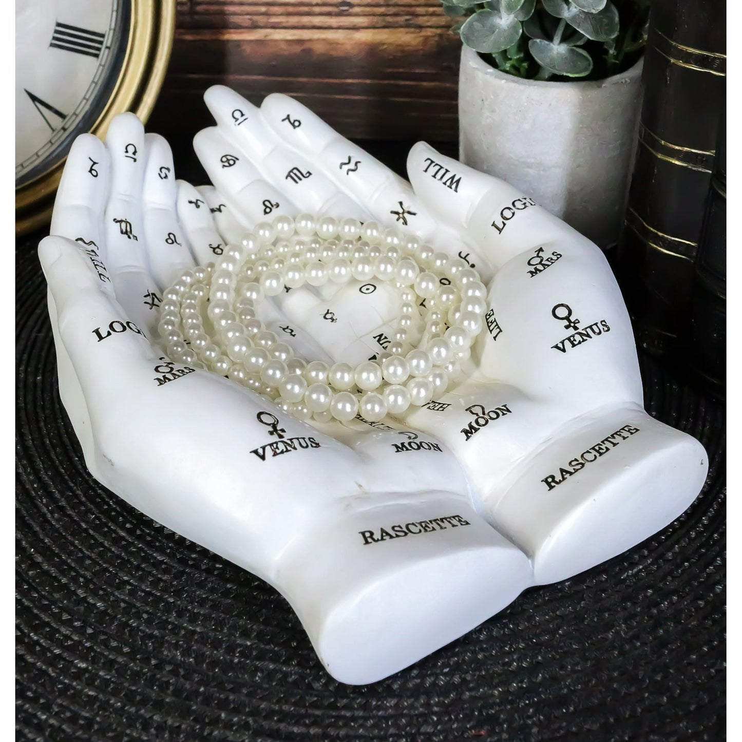 Palm Reader Trinket Storage Tray
