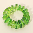 Green Pebble Beaded Statement Bracelet