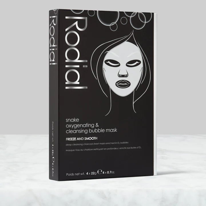 RODIAL Snake Bubble Sheet Mask (Box of 4)