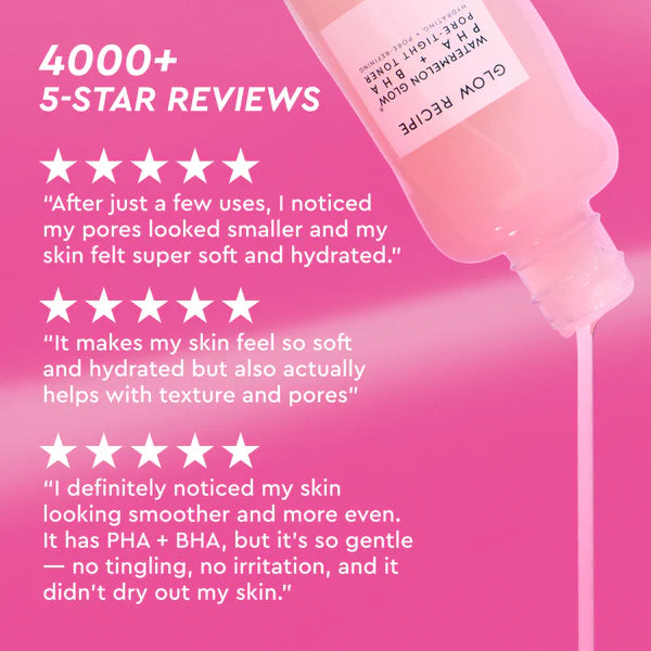 GLOW RECIPE Watermelon Glow PHA+BHA Pore-Tight Toner