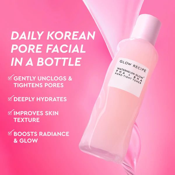 GLOW RECIPE Watermelon Glow PHA+BHA Pore-Tight Toner