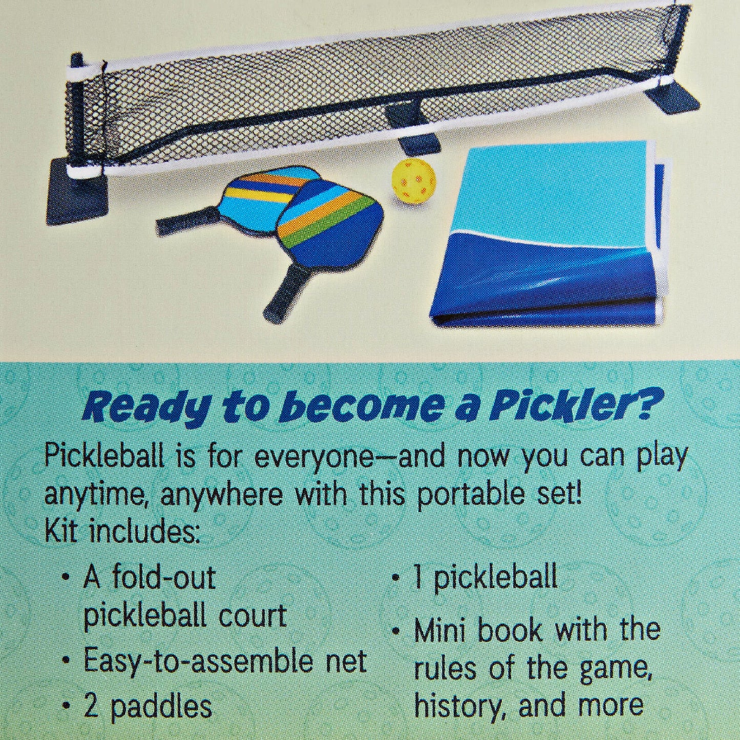 Mini Desktop Pickleball Game