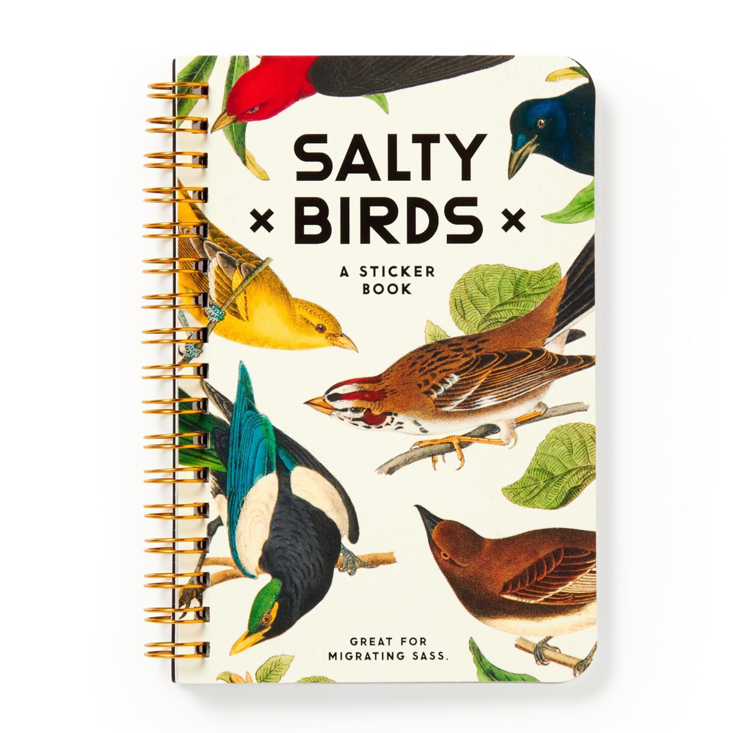 Salty Birds Snarky Sticker Book