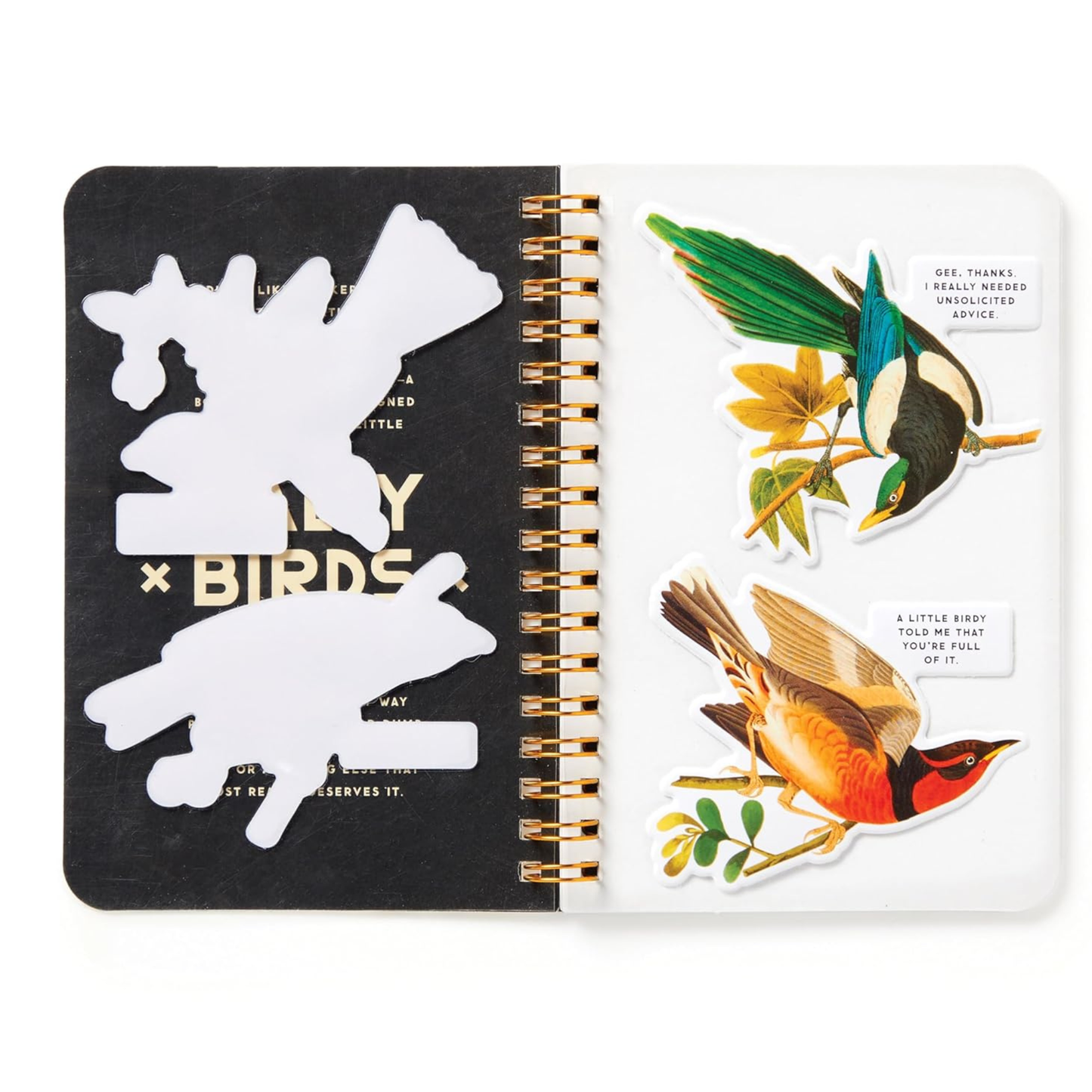 Salty Birds Snarky Sticker Book