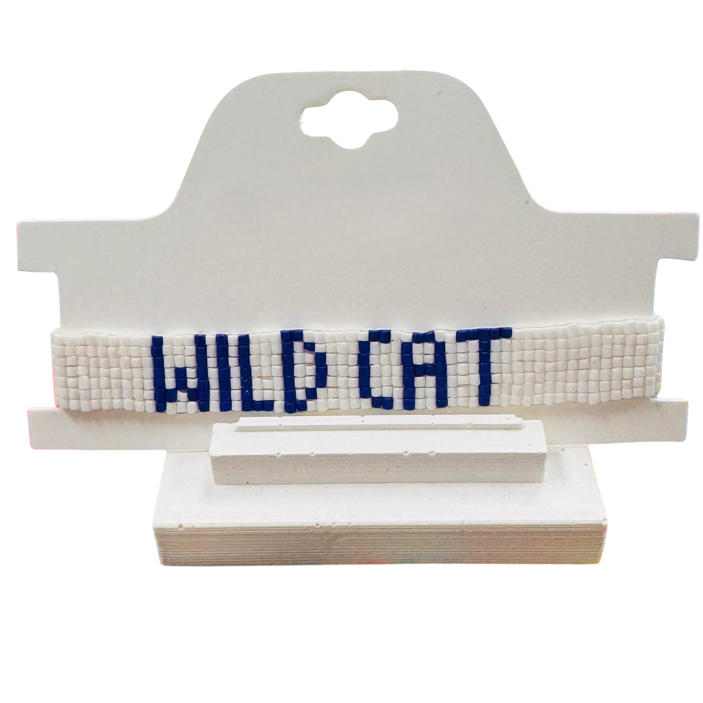 Kentucky Wildcats Football Team Beaded Pull Bracelet