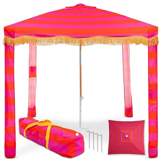 Our Best Boho Beach Cabana Fabric Tent
