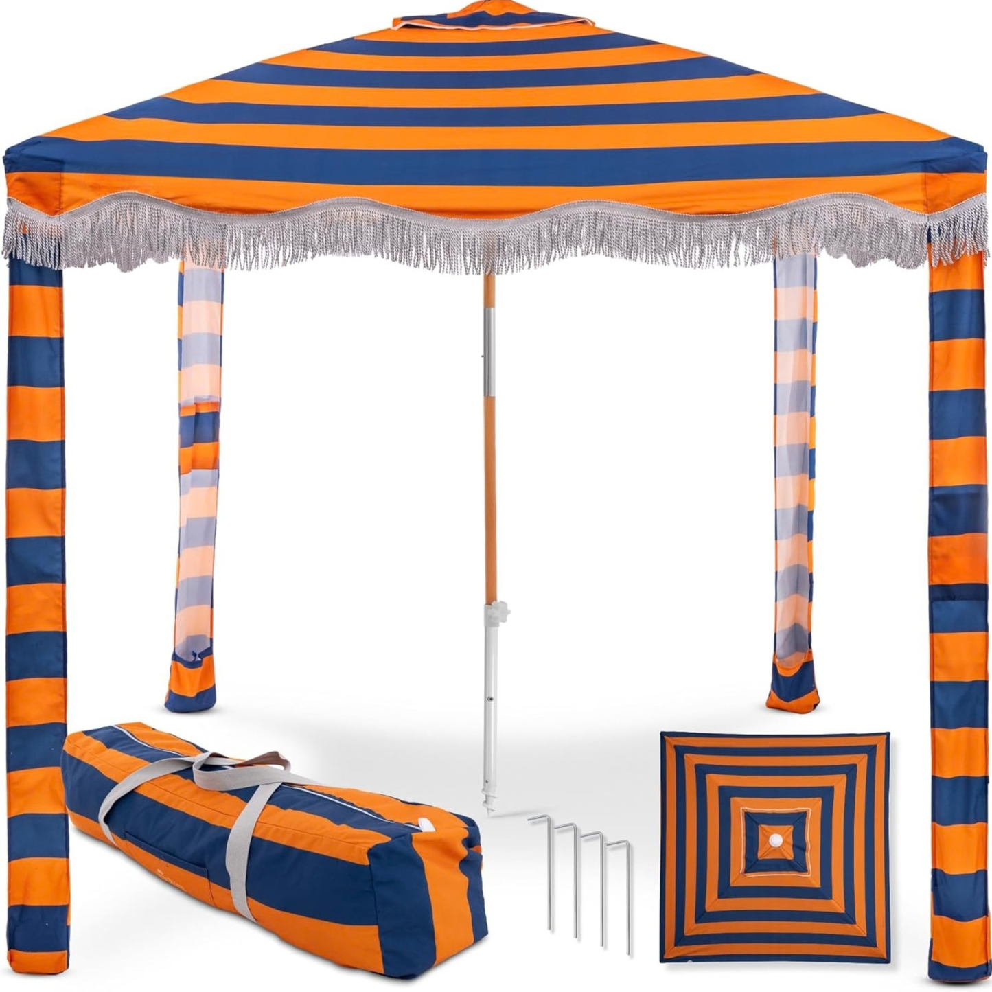 Our Best Boho Beach Cabana Fabric Tent