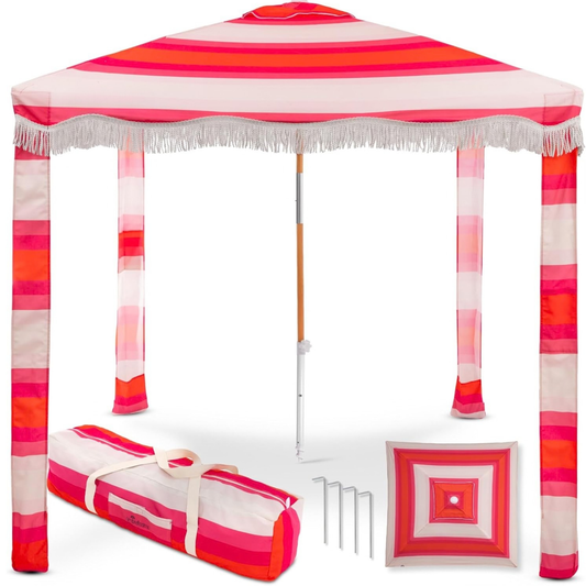 Our Best Boho Beach Cabana Fabric Tent