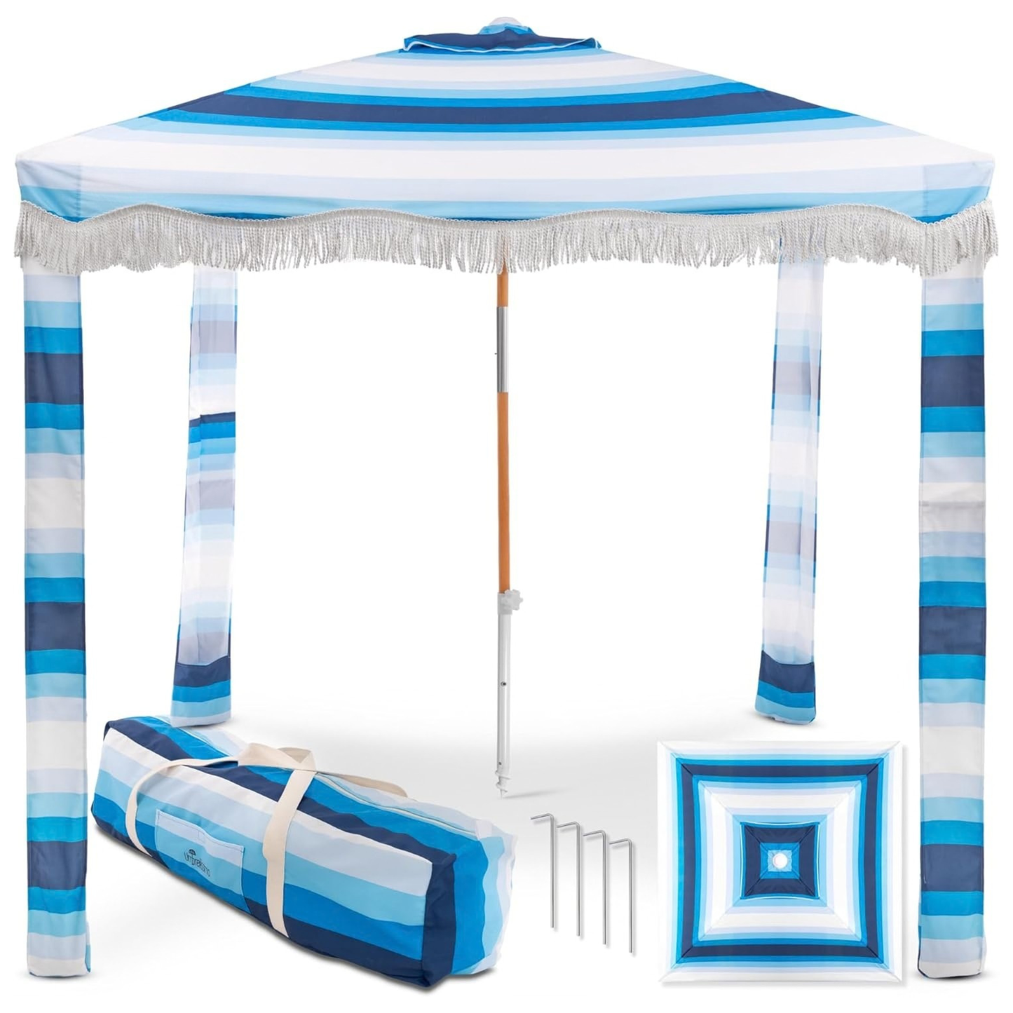 Our Best Boho Beach Cabana Fabric Tent