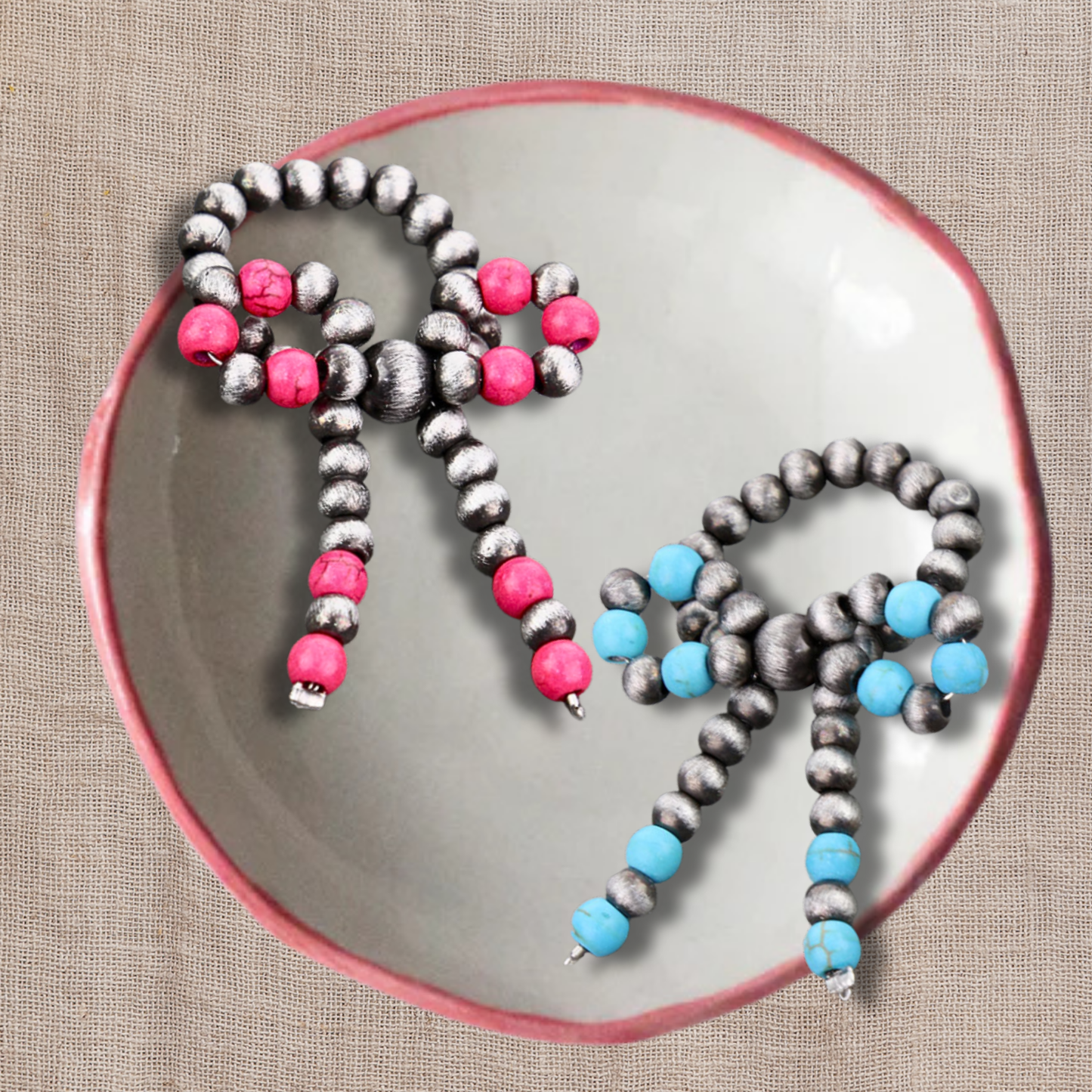 Tied In A Bow Rodeo Ring Set (2-PC)