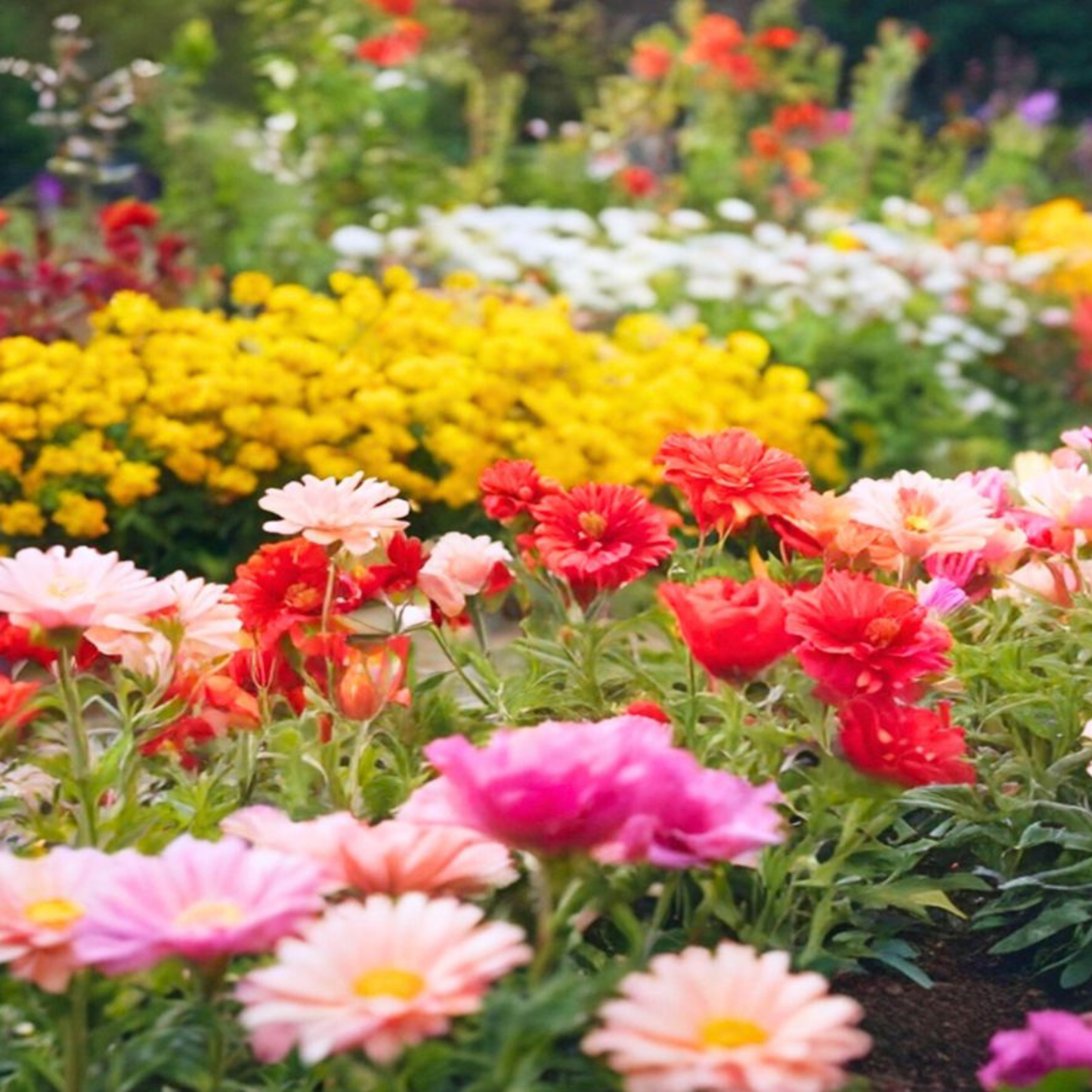 Grow Colors Mixed Flower Garden Grow Kit