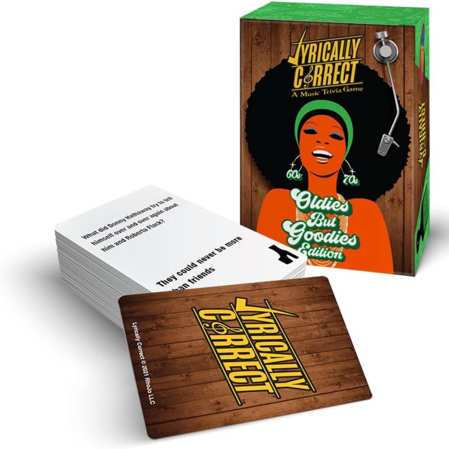 Lyrically Correct '60s & '70s Music Trivia Card Game