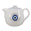 Evil Eye Protection Ceramic Teapot