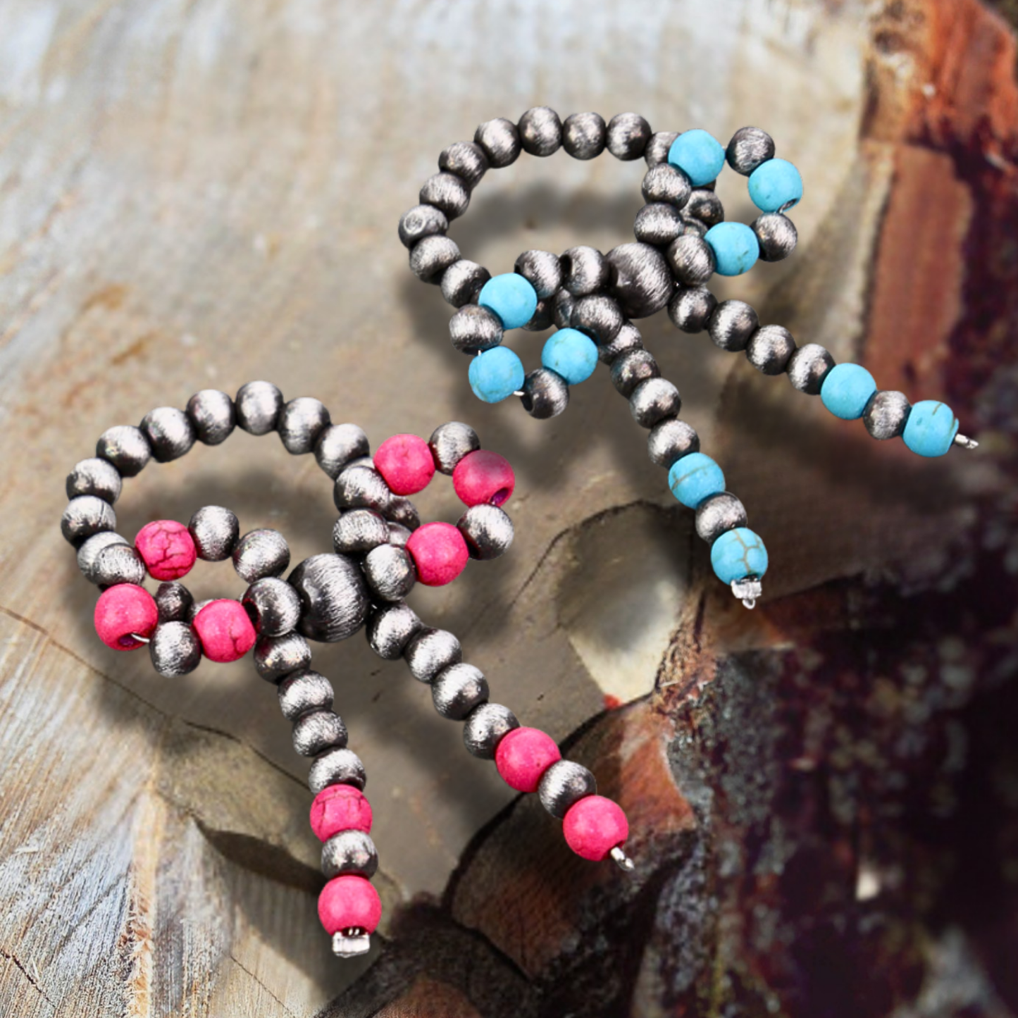 Tied In A Bow Rodeo Ring Set (2-PC)