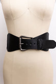 Classic Braided Leather Belt – Wide & Supple Strap Leto Collection