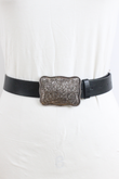 Rugged Square Buckle Belt – Western Ranch Essential 🤠⛓️ Leto Collection