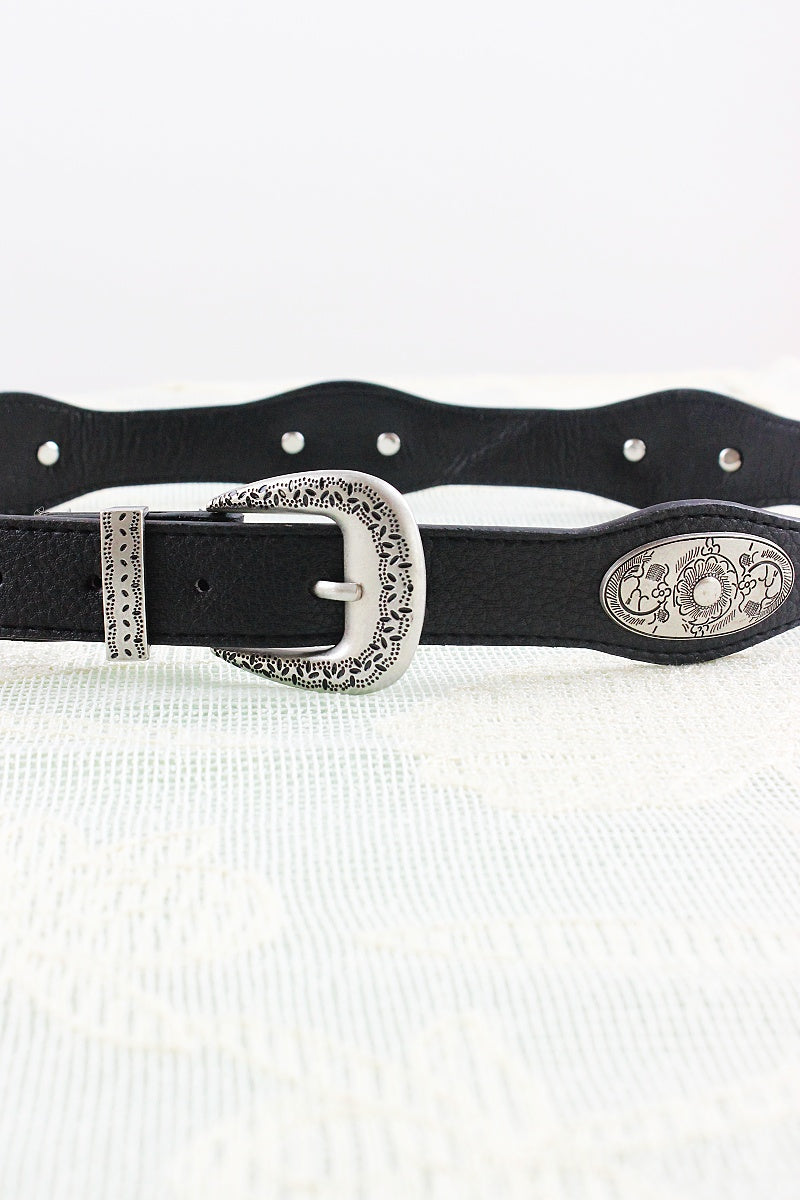 Vintage Biker Belt – Punk Americana Waistband ⚡🤠 Leto Collection