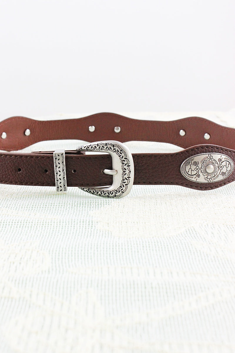 Vintage Biker Belt – Punk Americana Waistband ⚡🤠 Leto Collection