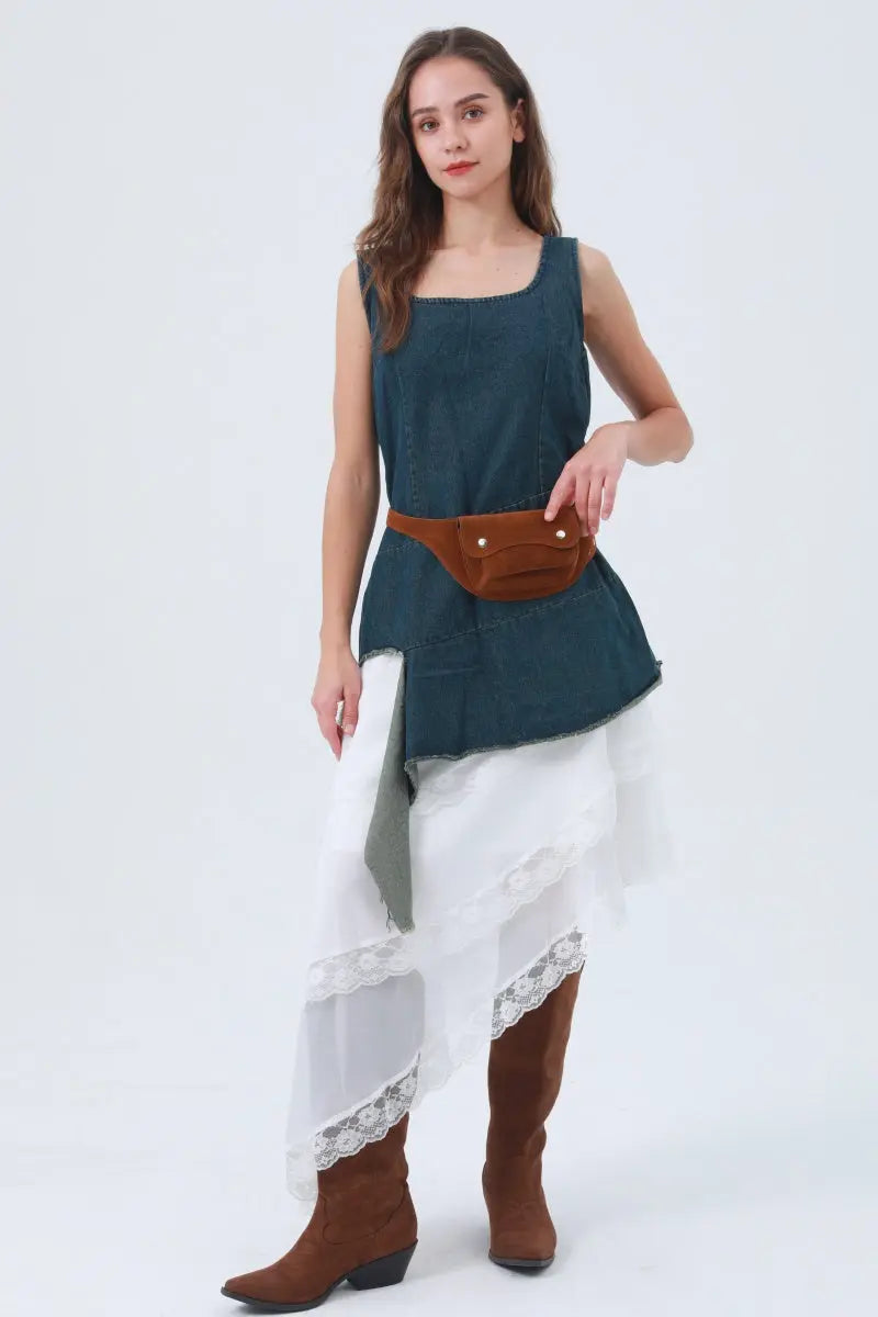 Phone-Wallet Utility Belt for Women – Vintage Style Waist Bag 📞💼 Leto Collection
