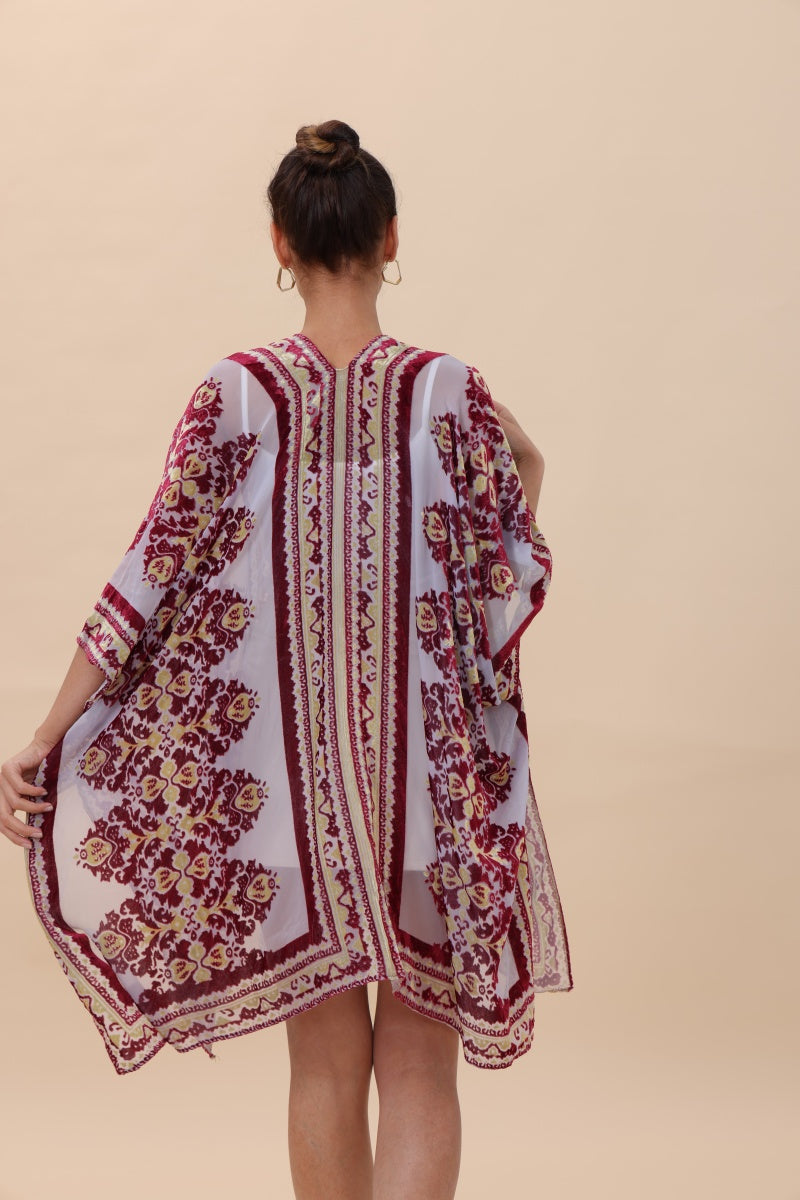 Velvet Rose Kimono