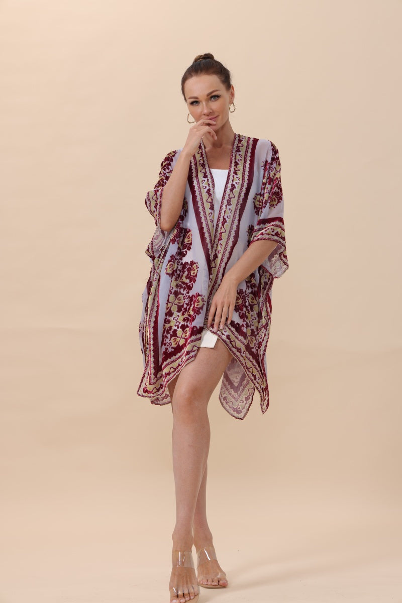 Velvet Rose Kimono