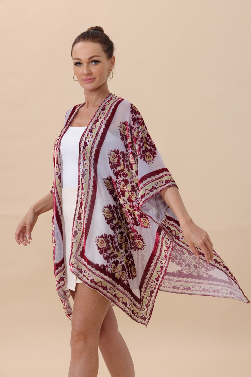 Velvet Rose Kimono