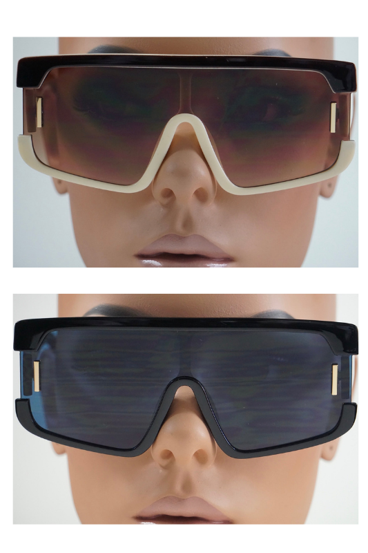 Iconic 80's Colorblock Sunglasses