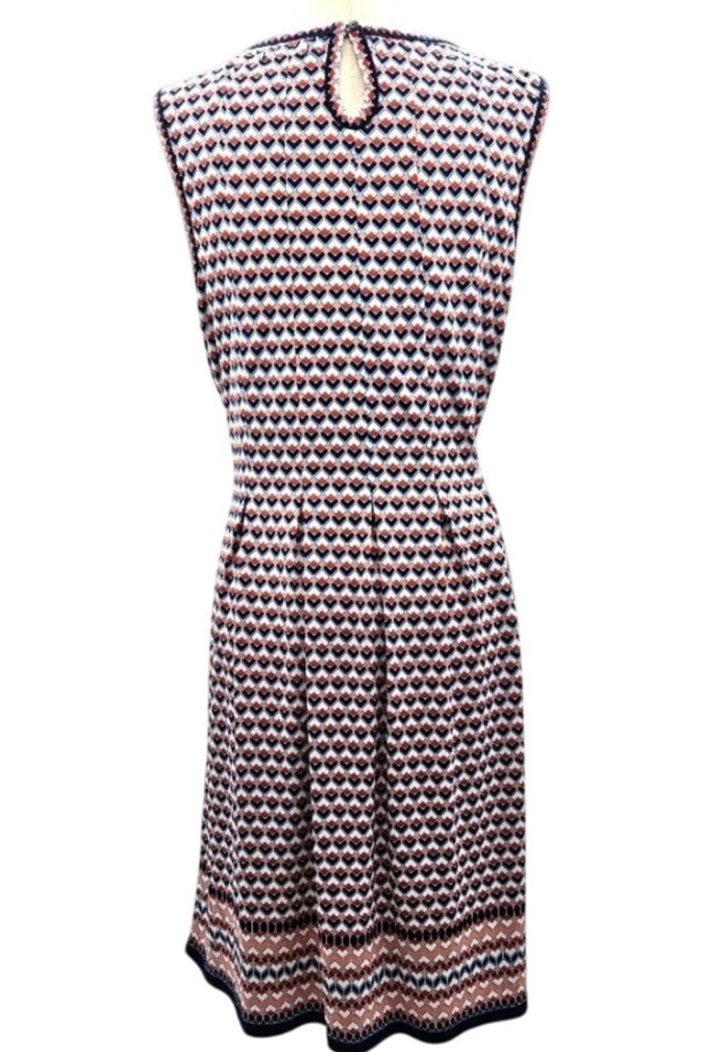 MAX STUDIO Geometric Print Career Dress