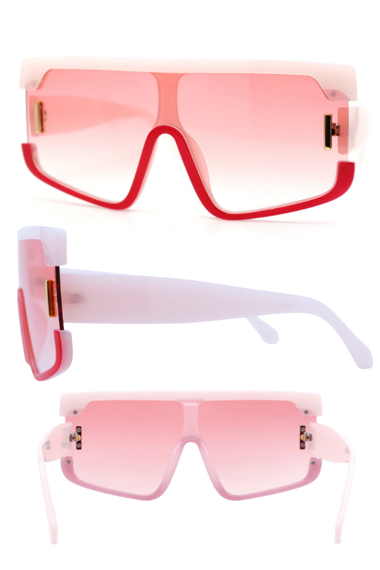 Iconic 80's Colorblock Sunglasses