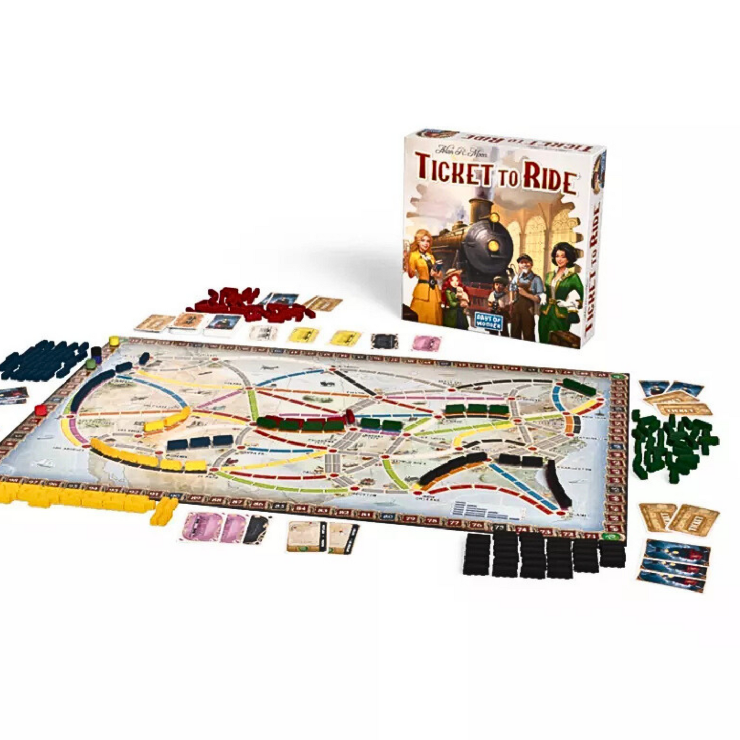 Ticket To Ride Family Party Strategy Game