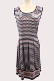 MAX STUDIO Geometric Print Career Dress