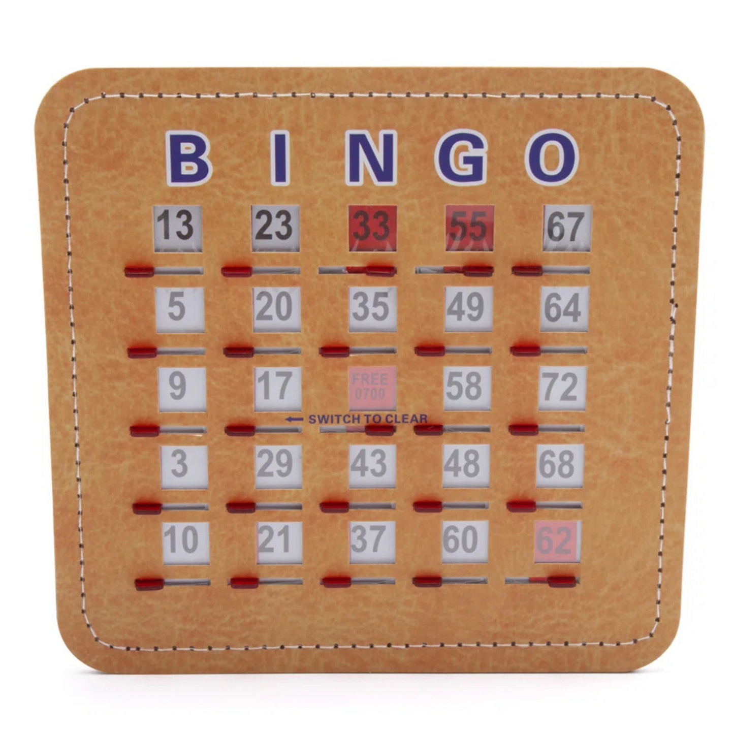 Deluxe Bingo Night Game Set with Large Brass Cage