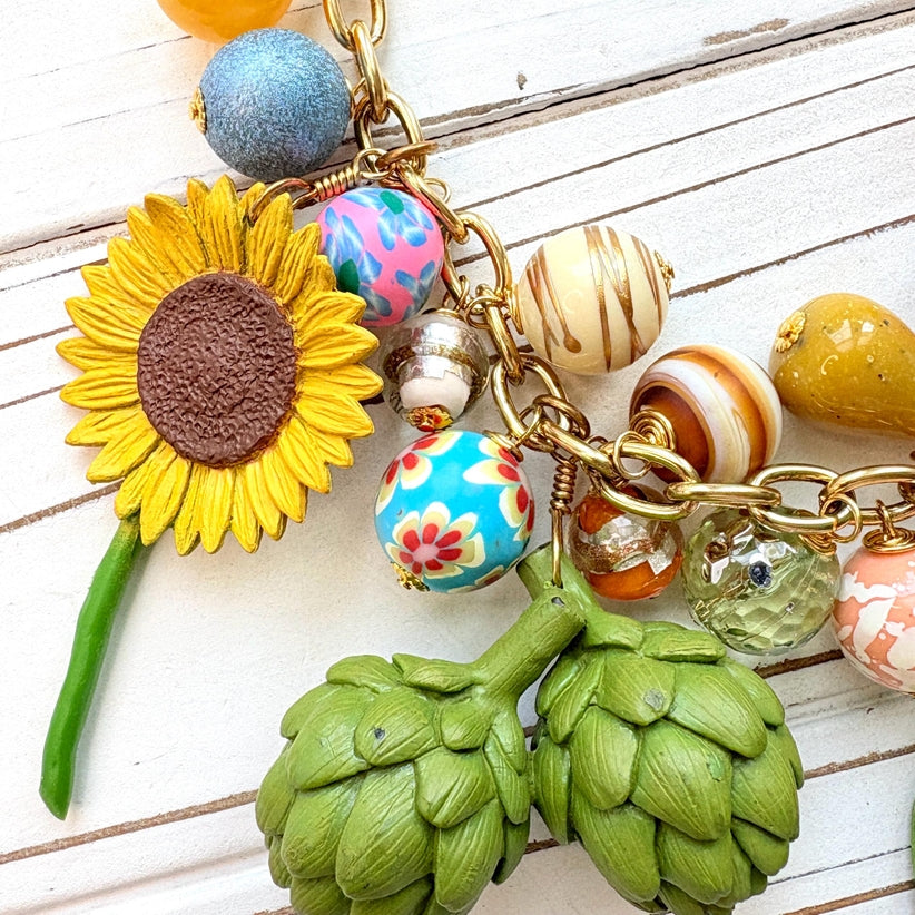 Lenora Dame Garden Vegetable Necklace