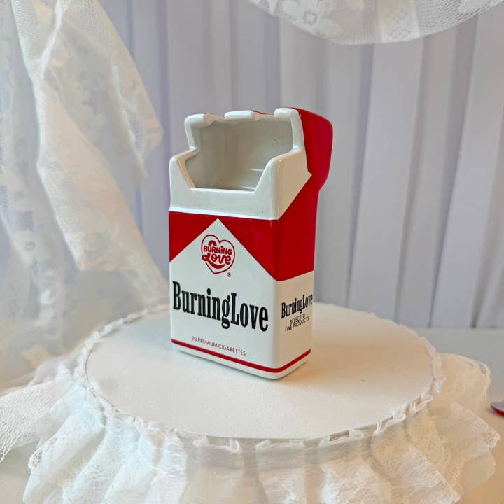 Cig Love On Fire Ashtray