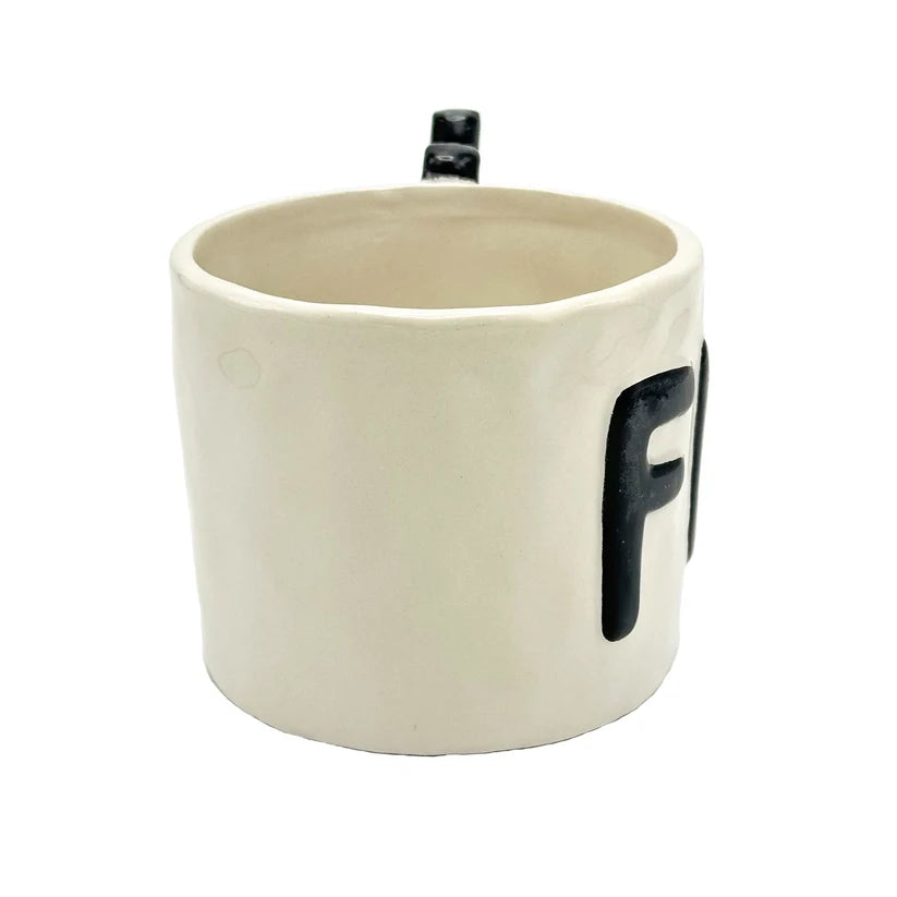 Curse Word Ceramic Coffee Mug
